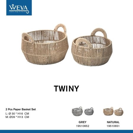 طقم سلات قطعتين twiny