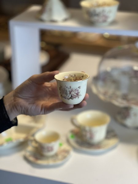 فناجين قهوه ساده انجليزي