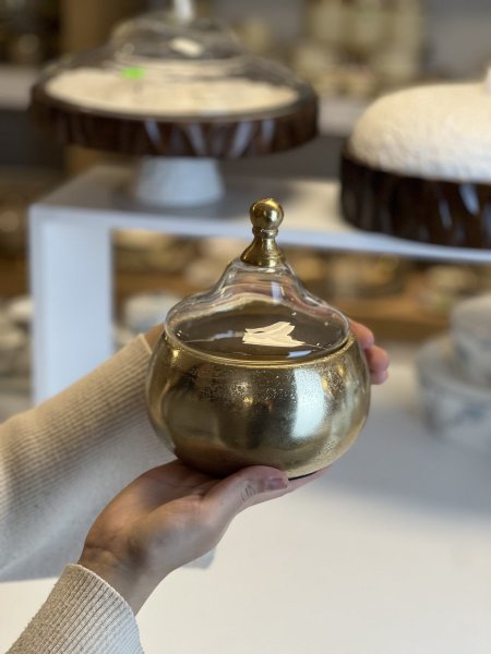 مضيفة صغير هندي مع زجاج