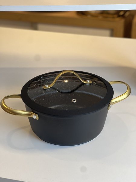 طنجره جرانيت يد دهبي