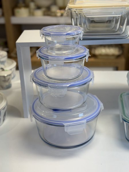 طقم تبرويرات زجاج ٤قطع