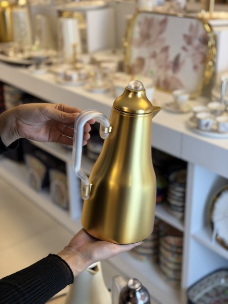 تيرموس دهبي/ بيج/ فضي for ever gold