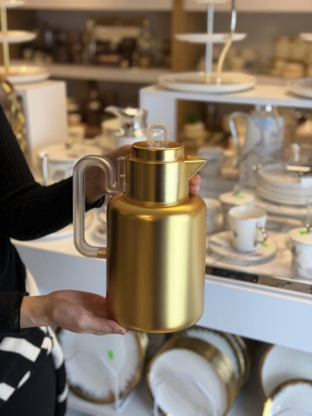 تيرموس قهوه/شاي فوريفرجولد دهبي