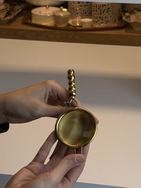 مصفاة كاسة دهبي صغيره