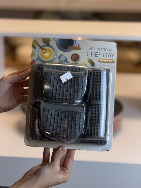 طقم مساكات مع كوستر سليكون حراري