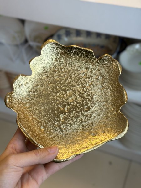 صحن حلو هندي دهبي معدن