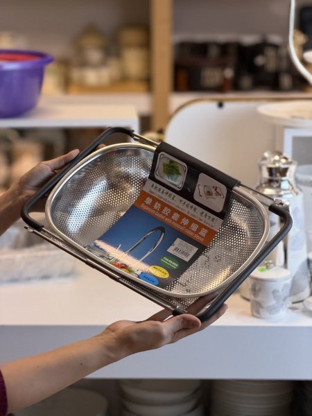 مصفاة مستطيل ستانلس قابله للتكبير