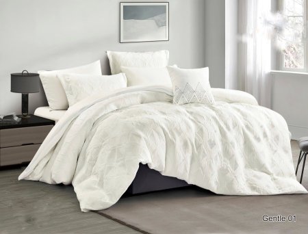 طقم تخت كنج سايز ٧ قطع gentle