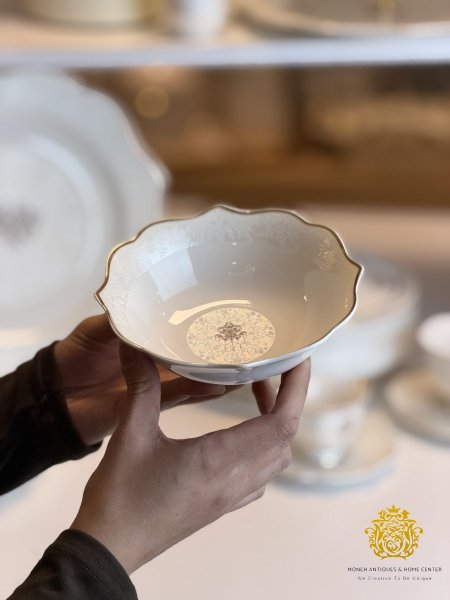 طقم صحون مكسرات/٦