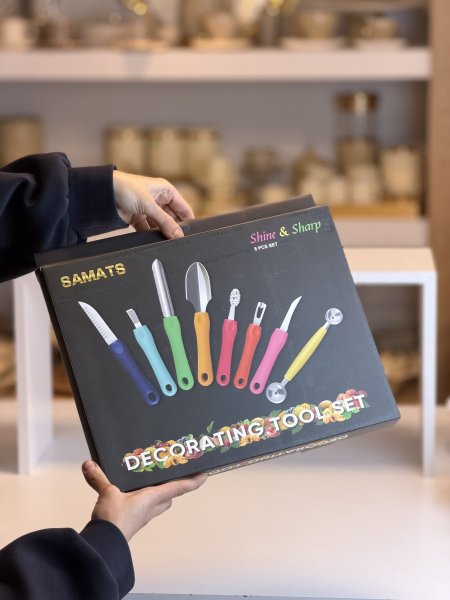 طقم تزيين فواكه ٨قطع