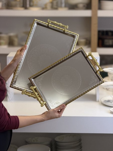 طقم صواني مستطيل/٢