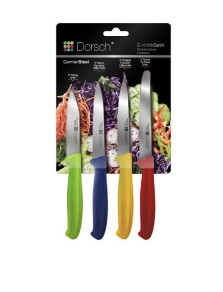 طقم ٤ سكاكين dorsch