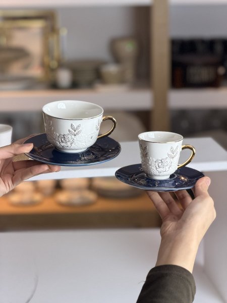 فناجين عدد٦ كحلي