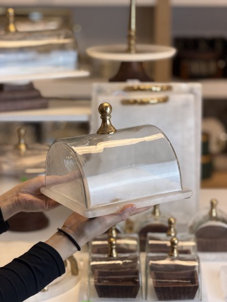 مضيفة مربع رخام الالباستر