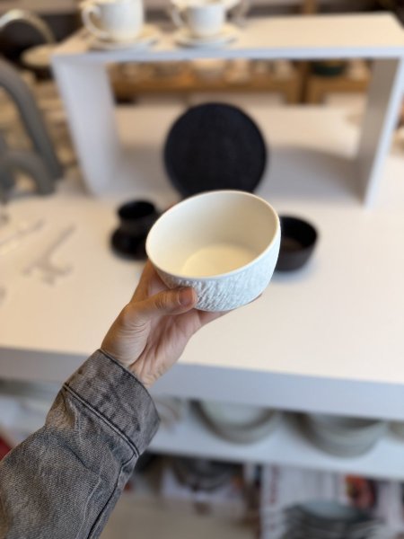 صحون مكسرات /٦ ابيض اسود