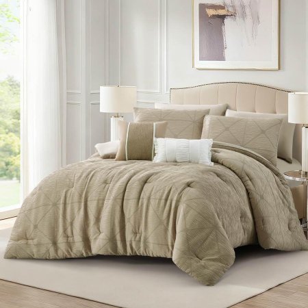 طقم تخت كنج سايز Barrett brown