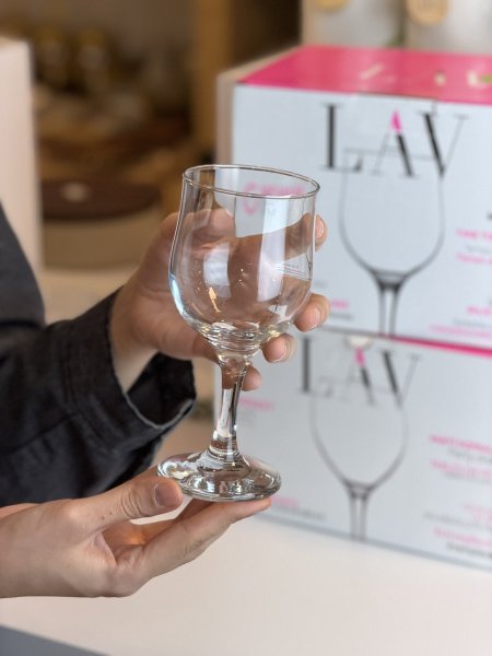 كاسات عصير برجل lav