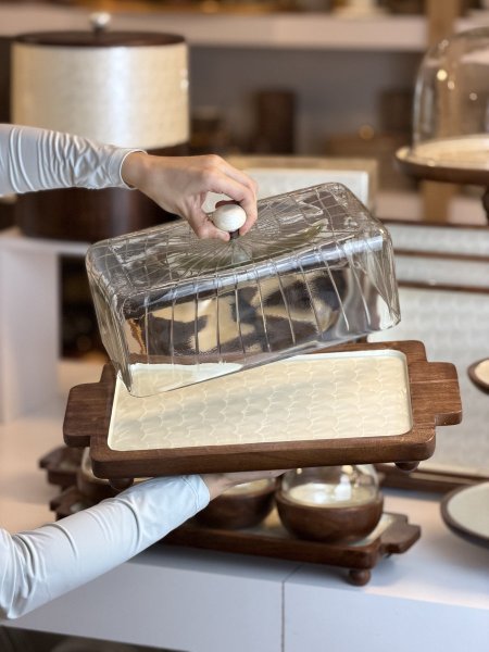 جاط انجلش ضيافة خشب مصدف ريزن