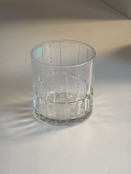 كاسات عصير شفاف مربعات/١٢