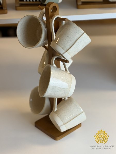 طقم مجات مع ستاند/٦