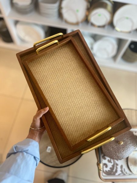 طقم صواني مستطيل