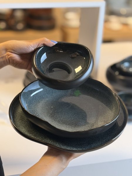 طقم سفره صحون ١٨قطعه فطر