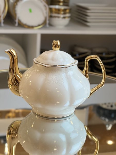 ابريق شاي بورسلان camillia