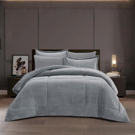 طقم تخت Froska grey كنج سايز