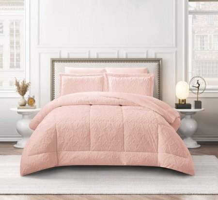 طقم تخت floriva pink مفرد ونص