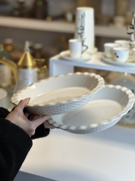 طقم جاطين بورسلان مدور