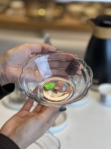 صحون مجورة خط عربي اسود عدد 6